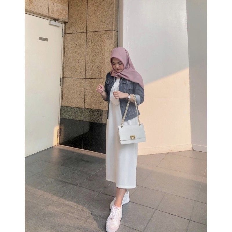 GF - INNER SPAN wanita dress span premium