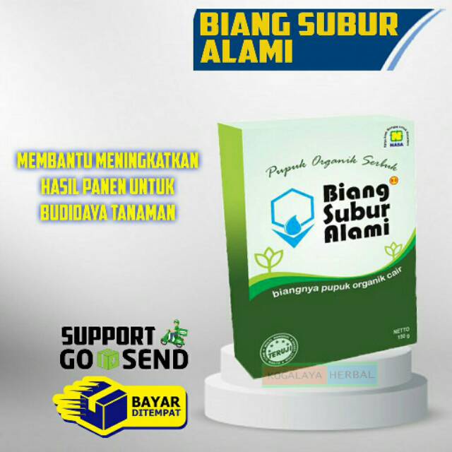 Biang Subur Alami BSA NASA 150 Gram PUPUK NASA