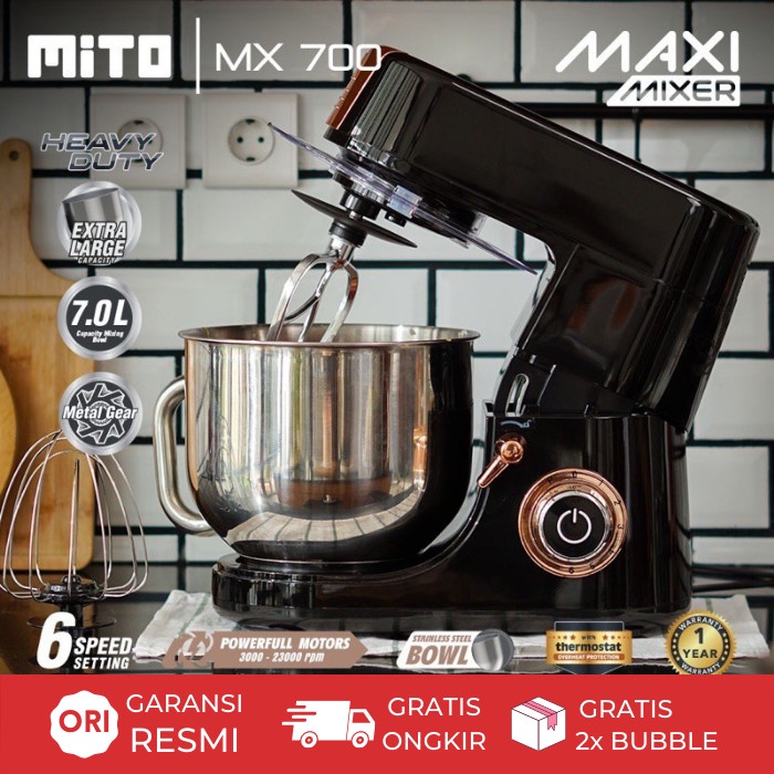 Mixer MITO Maxi MX 700 Stand Mixer MX-700 MX700 mixer
