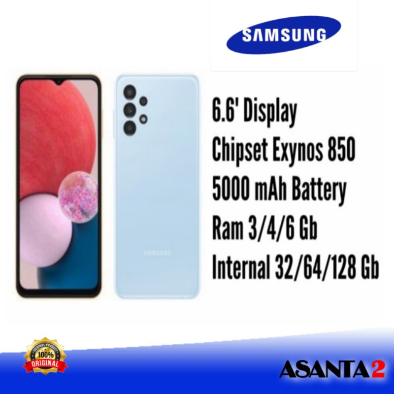 Samsung galaxy A13 6/128
