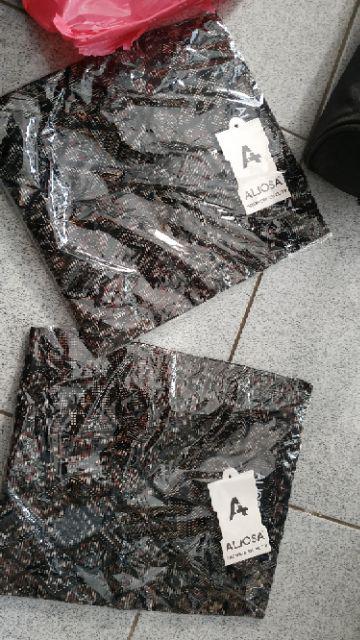 Mcw165 Kemeja Batik Songket Diamond Hitam Slimfit / Kemeja Batik Panjang Kemeja Batik Pria Terlaris