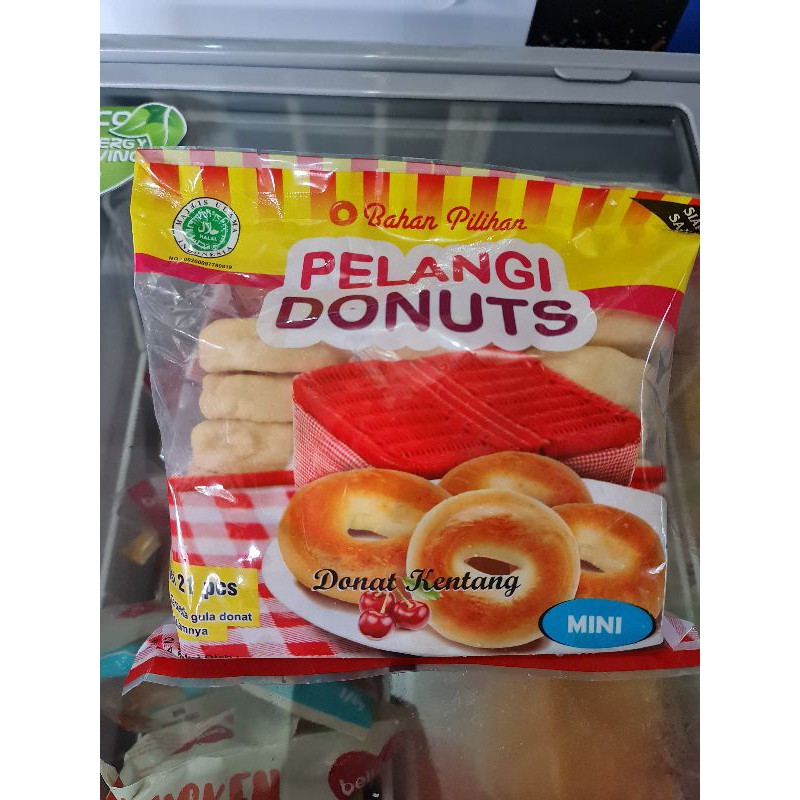 

Pelangi Donuts Isi 21 Pcs 520 Gr