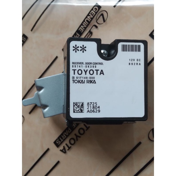 RECEIVER MODUL DOOR LOCK CONTROL TOYOTA NO 89741 - OK390 PRI