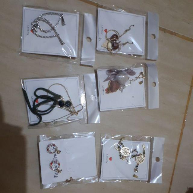 Anting Gantung Panjang Model Dream Catcher Dengan Rumbai Untuk Wanita A554