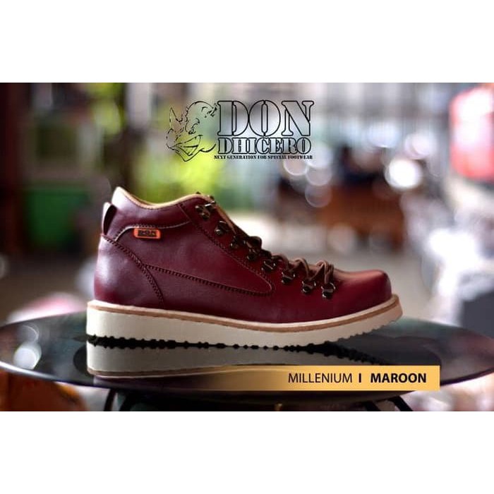 Sepatu Clarks Pantofel Reflika,Sepatukulit,Sepatukerja,Sepatuforma HM150 Sepatu Boots Pria Dondhic