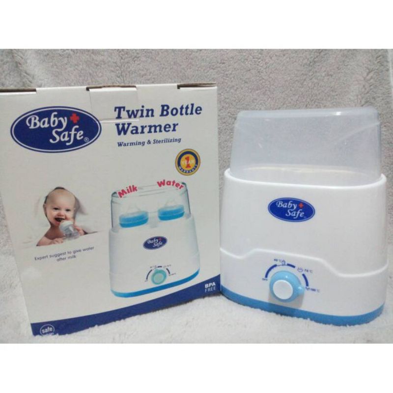 BABY SAFE TWIN BOTTLE WARMER