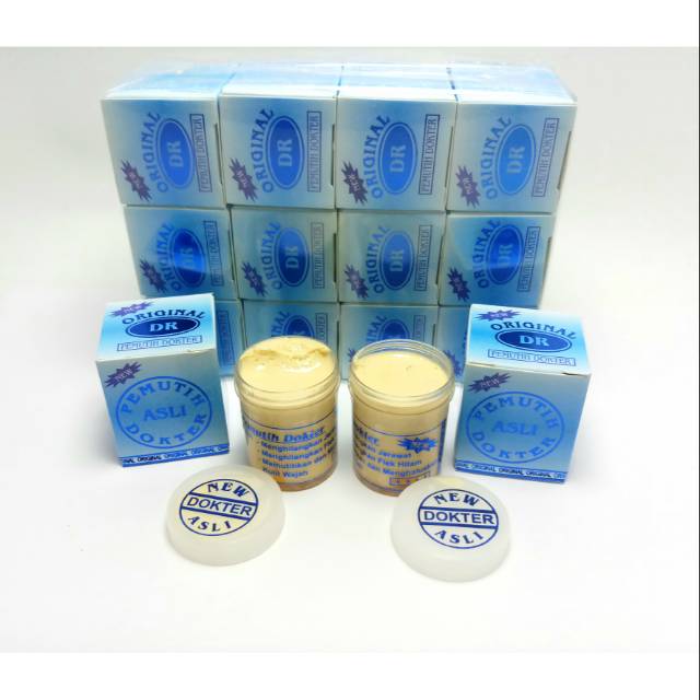 CREAM DOKTER BIRU NEW PEMUTIH SUPER LUSINAN