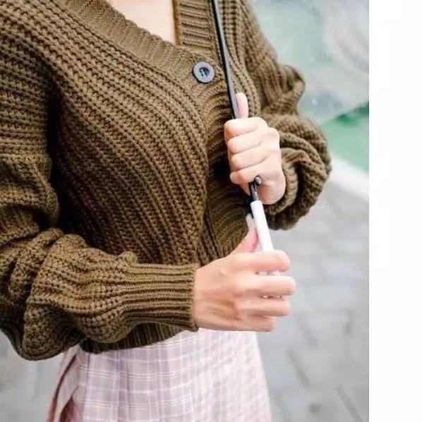 ➪ Sweater Cardigan Sweter Cardy Switer Kardigan Sweeter Rajut Tebal Wanita C34 ❈