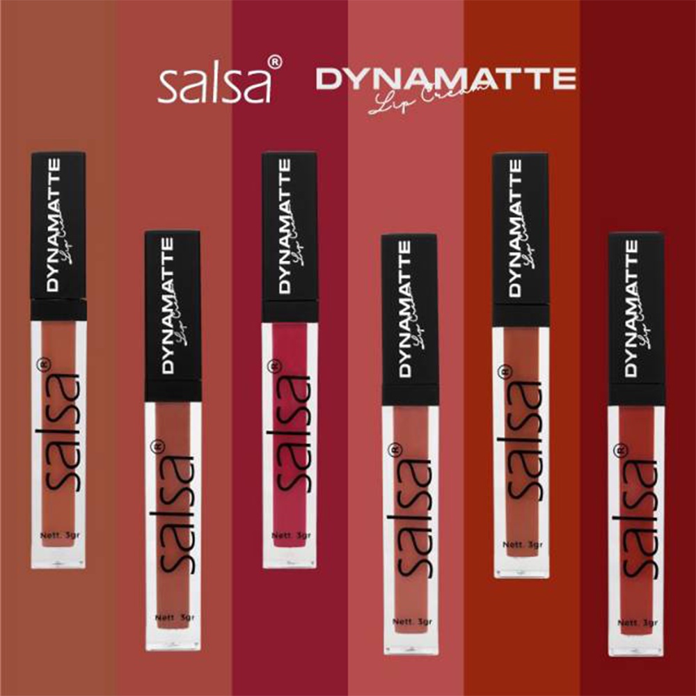 ❤ BELIA ❤ Salsa Dynamatte Lip Cream | Long Lasting Matte Lipcream BPOM | BABY BUNNY
