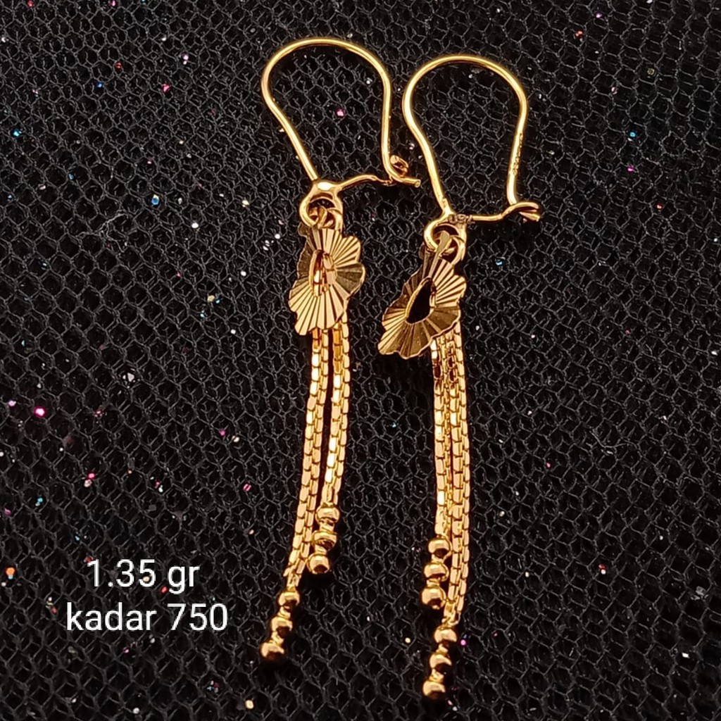 Anting Emas 17 K - 1.35 gr Kadar 750 - 3465