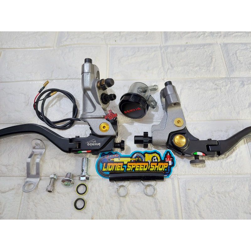 Lionelspeedshop1-Master rem brembo corsa corta rcs 19 TWM gray new satria fu vixion ninja beat vario