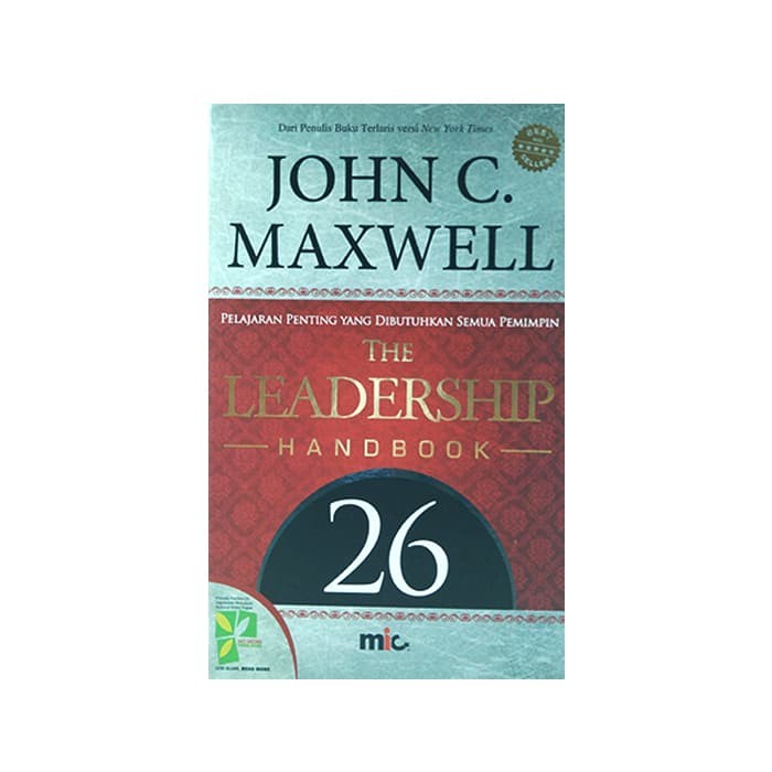 Buku The Leadership Handbook 26, John C. Maxwell