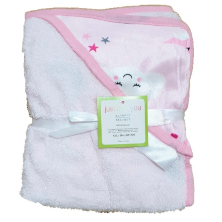 SELIMUT TOPI Bayi Double Fleece Baby Blanket Hoodie Summersault china cft selimut bayi hoodie