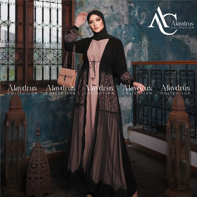 Baju Muslim Abaya Bordir Gamis Arab Saudi Bordir Zephy Turki 10 Umroh Dubai Turkey India