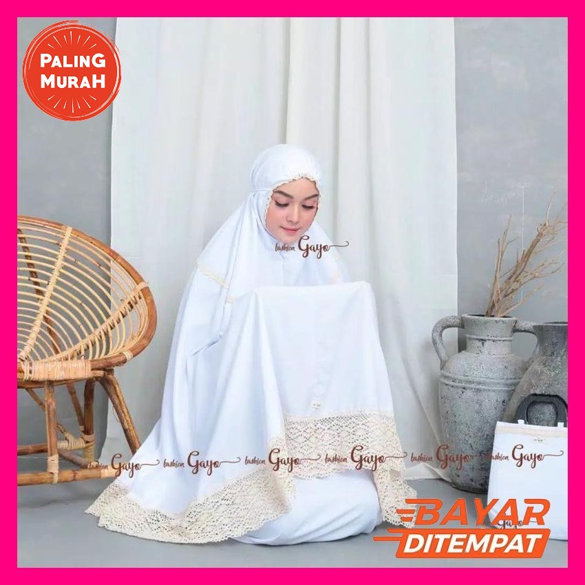 Mukenah Mukena Muknah Jumbo Dewasa Sutra Bordir Mewah Terbaru 2021 Tel Mukena Dewasa Katun Rayon Bal