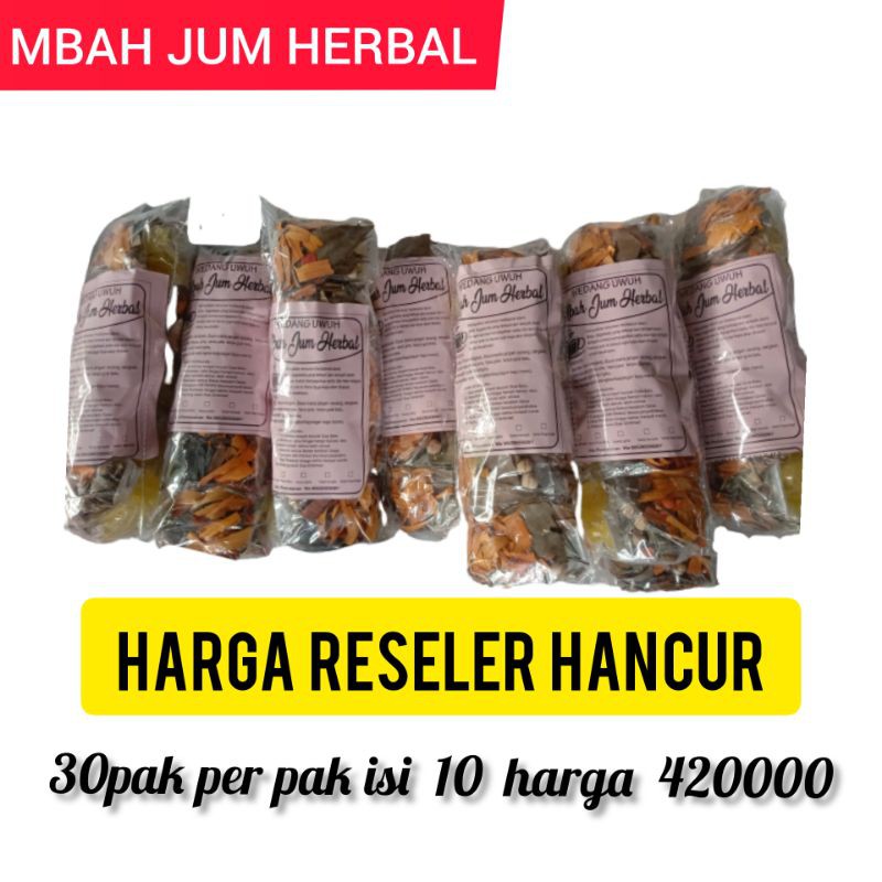 

produsen wedang uwuh Mbah Jum herbal termurah SE nusantara