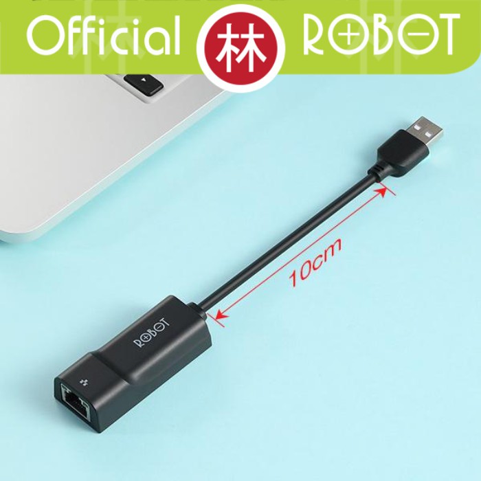 Robot EA10 USB Ethernet Adapter USB 2.0 To RJ45 LAN