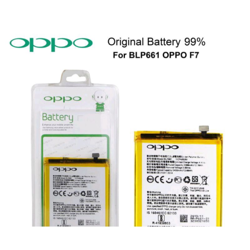baterai Oppo f7
