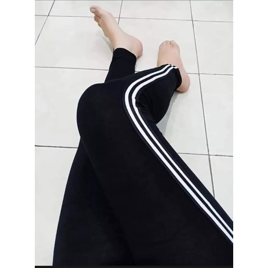 celana list pants / celana list samping / celana list wanita / celana list putih scuba / celana senam list 2 / celana garis samping / celana garis putih / celana olahraga keren / celana pensil / legging wanita / celana legging import RaffasyaFZ_Shop