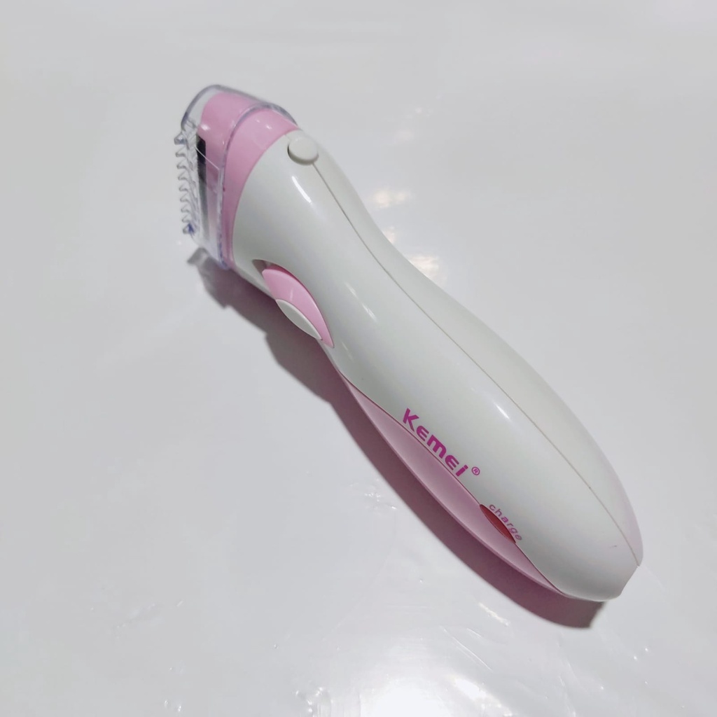 Alat Cukur Bulu Kemei KM-3018 Lady Shaver Woman Cukuran Wanita KM 3018