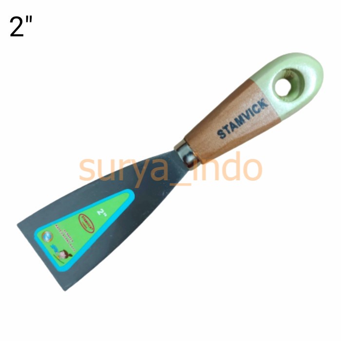 KAPE GAGANG KAYU / SCRAPER 2&quot; STAMVICK - KAPE STAINLESS