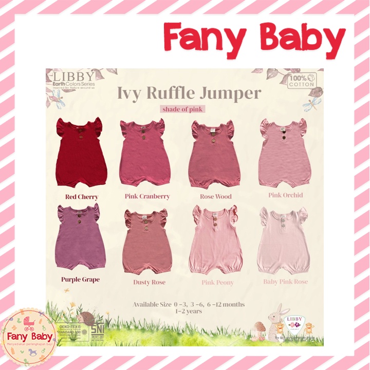 LIBBY JUMPER SEGI 4 IVY RUFFLE COTTON