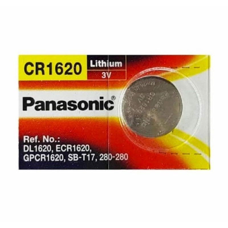 Baterai Panasonic 3V CR1620 CR 1620
