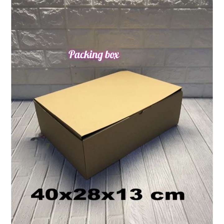 

Kardus uk.40x28x13 cm box/karton die cut untuk packing dll