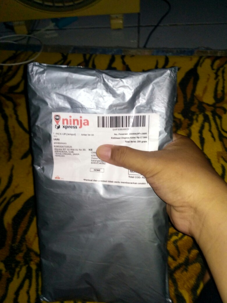 Kemeja Pria Lengan Panjang Motif Kembang Langit