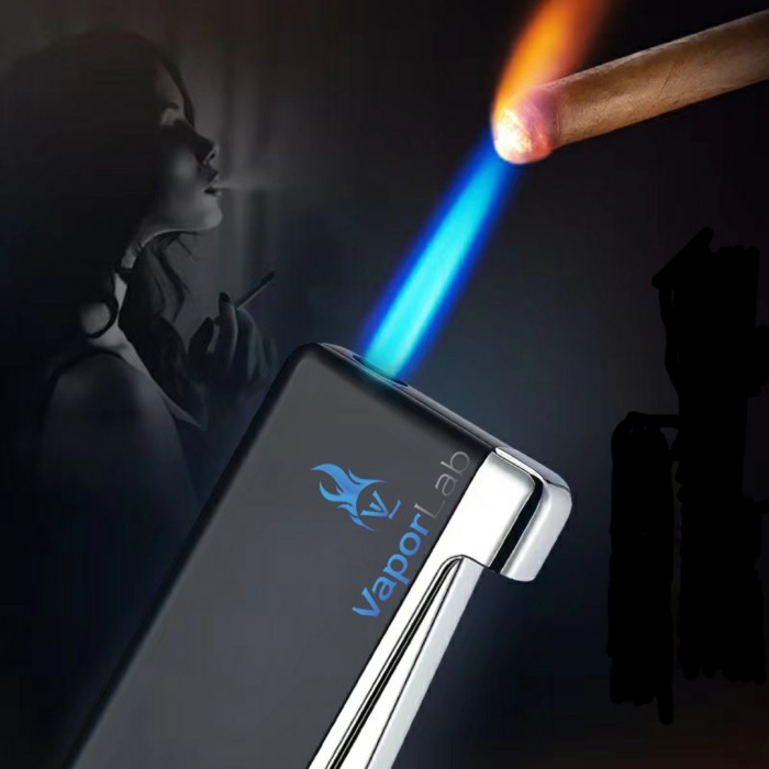 mancis korek api bara las gas torch lighter untuk promosi sablon ukir - 9941- GOLD