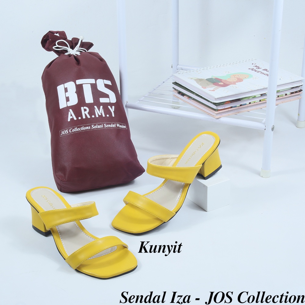 Sandal Heels Wanita Terbaru Tinggi 5 cm - Iza by JOS Collection