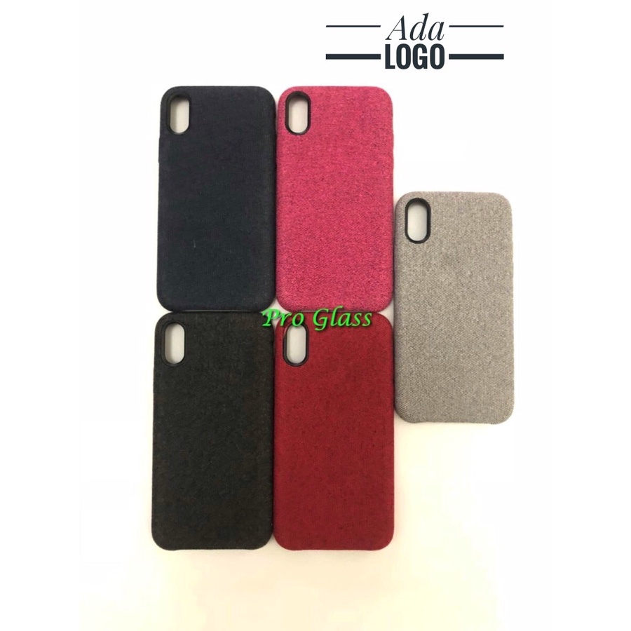 C203 IP 6 6+ 7 7+ 8 8+ Premium Canvas Case - Casing Kain Canvas Hardcase