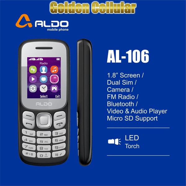 Aldo AL106 Candybar HP Murah Garansi Resmi