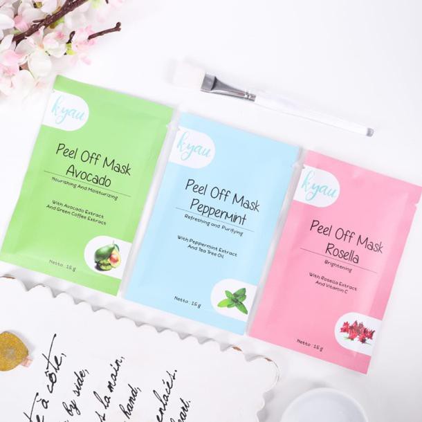 PROMO PEEL OFF TRANSPARANT MASK BY KYAU