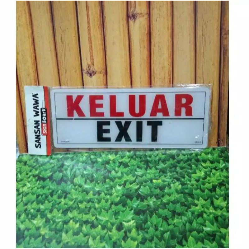 

ACRYLIC ( EXIT/KELUAR )