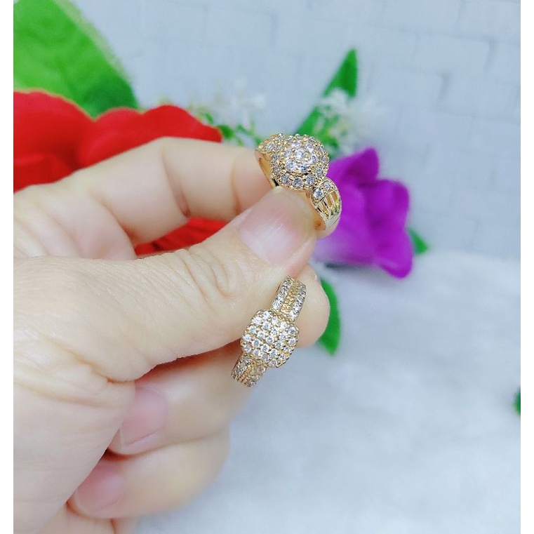 Cincin permata lapis emas A83-A88