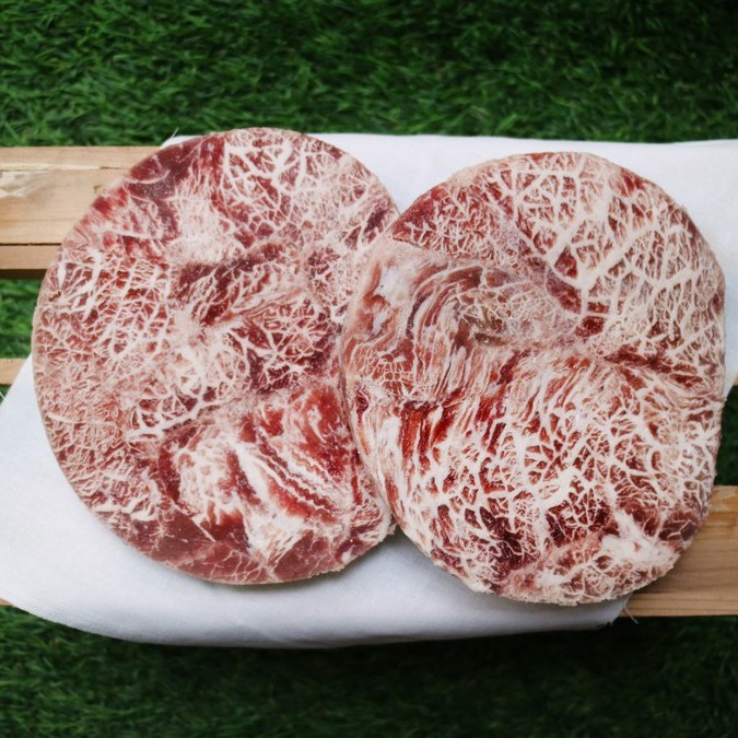 

Wagyu Meltique RIBEYE CubeRoll 1 KG (5pc @200gram) | GLORY FARM