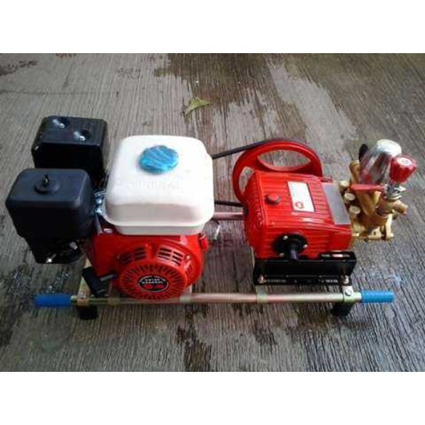 ALAT STEAM CUCI Mesin Bensin China 5.5hp dan POMPA SANCHIN 30 KOMPLIT SIAP PAKAI