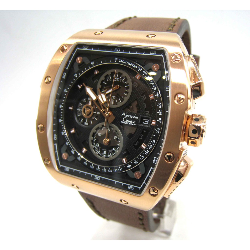 New  jam tangan alexander cristie original ac6411 rose gold