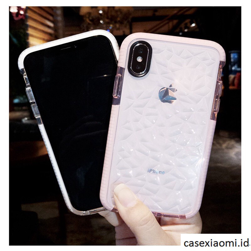 Casing Soft Case Motif diamond Untuk iPhone 6S 6Plus