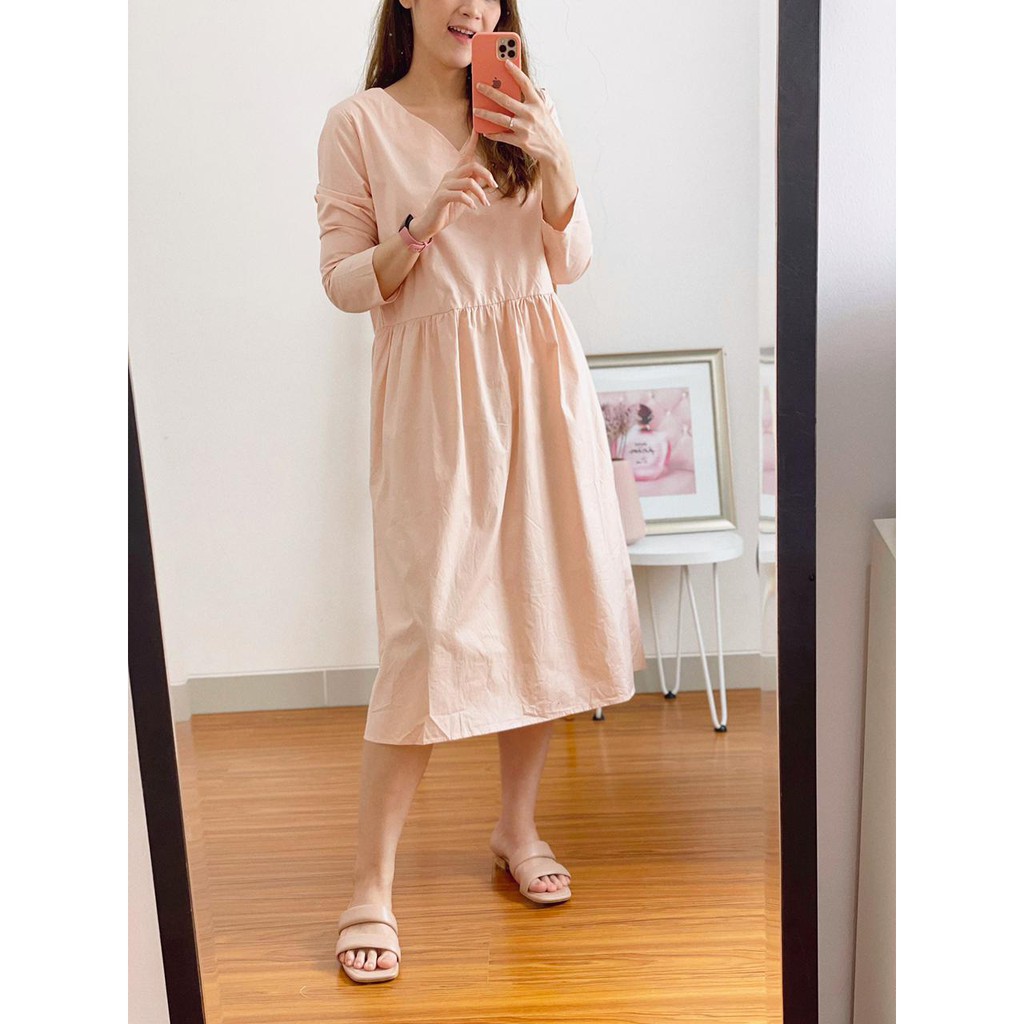 HM Maxi Dress Collection - Pakaian Wanita Original - Baju Lebaran Branded-1