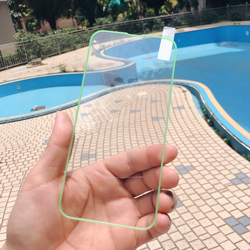 Pelindung Layar Tempered Glass HD Luminous Untuk IPhone 13 12 11 Pro MAX X XR XS MAX 6 6S 7 8 PLUS SE 2020