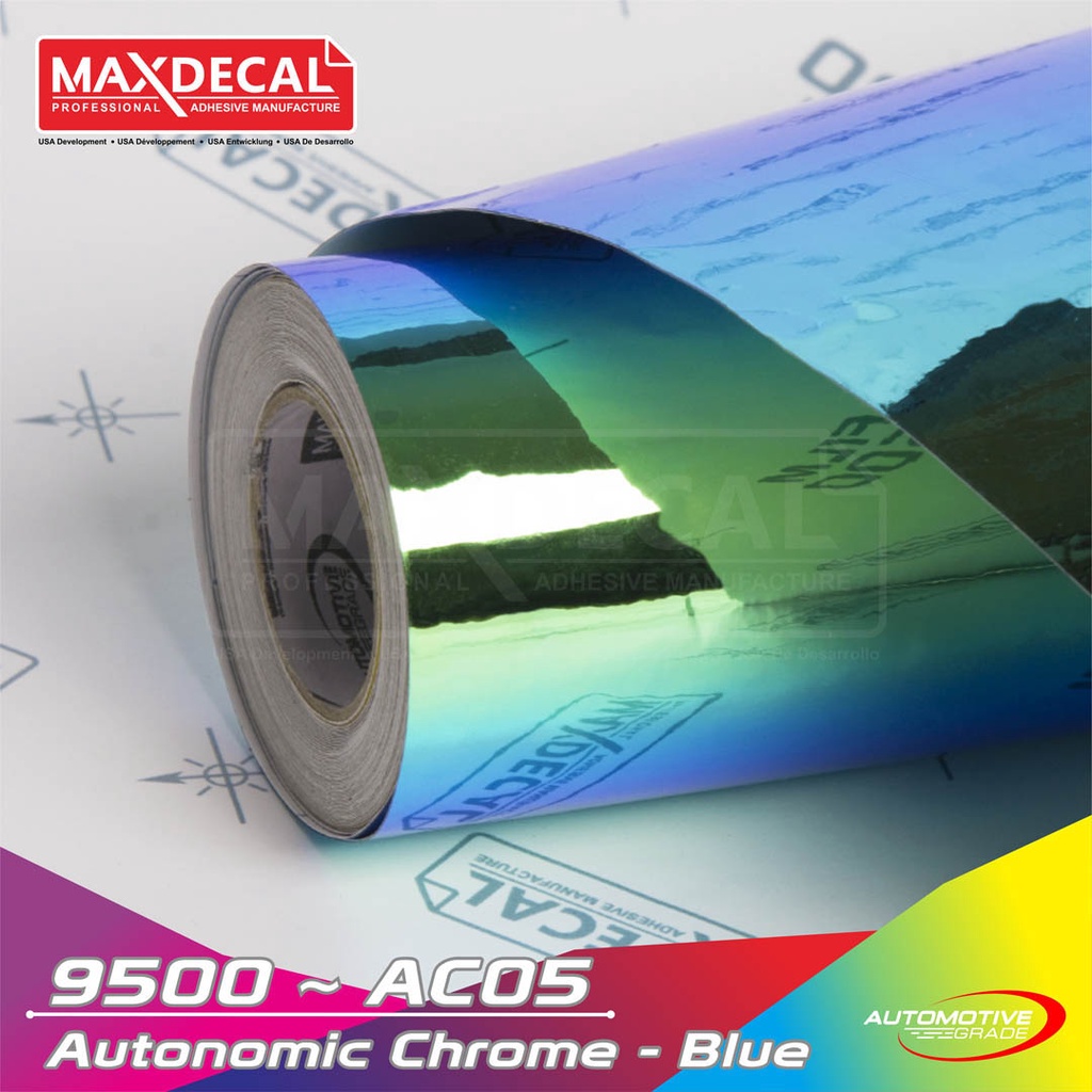 MAXDECAL 9500 - AC05 Autonomic Chrome Blue [METERAN]