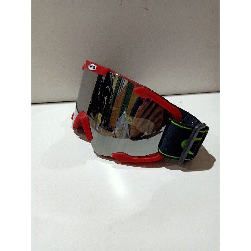 promo ll kaca google cross ll kaca google cross 100% original INKO ll COD pnp untuk semua helm