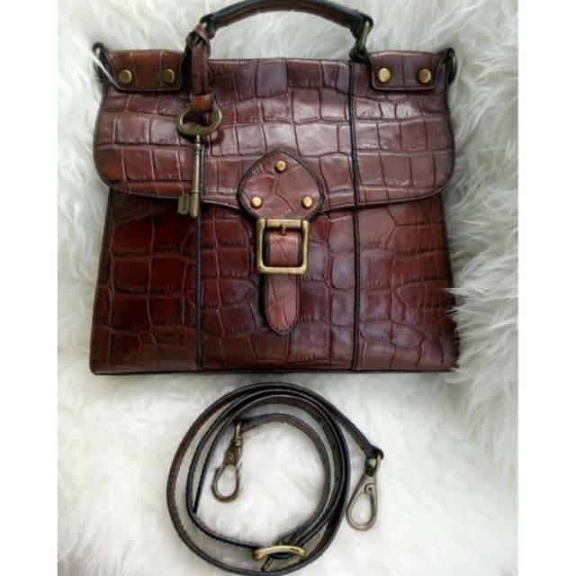 Tas Fossil Vintage Croco