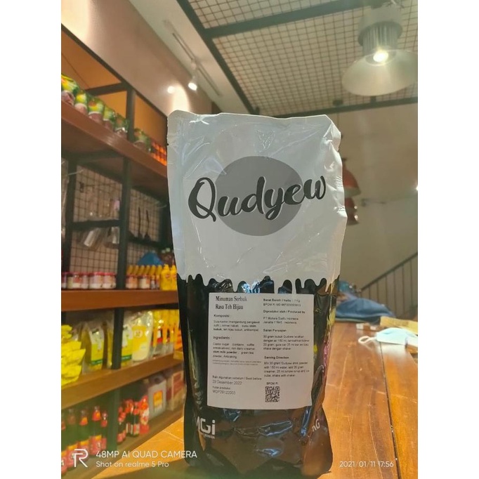 

[COD] Qudyew Teh Hijau Powder 1 Kg [COD]