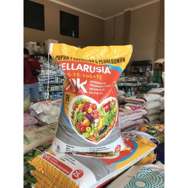 Pupuk Npk 15-15-15 TE