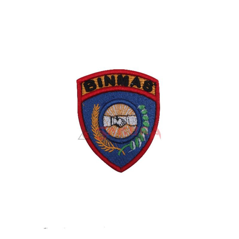 Bet Bordir Binmas Lengan Timbul