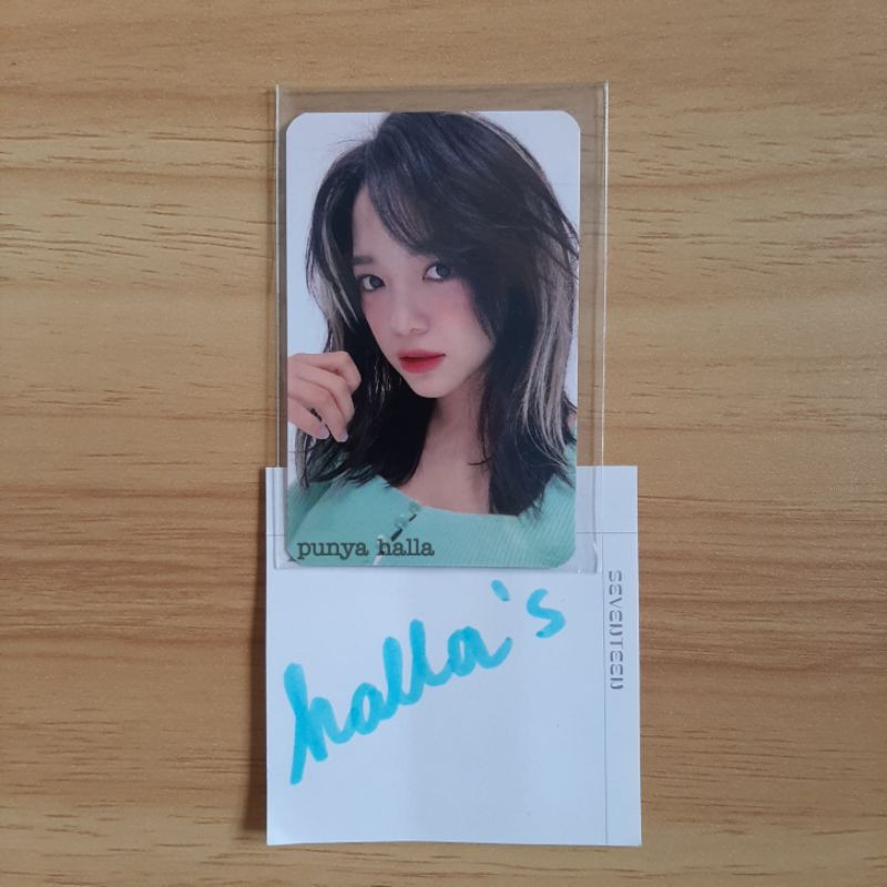 [ Booked ] Official Photocard Kim Sejeong I'M MMT PC fansign benefit bene my music taste