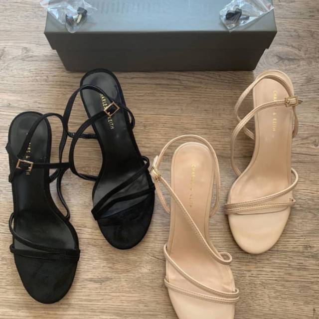 CK308 - CHARLES AND KEITH SLINGBACK SANDALS